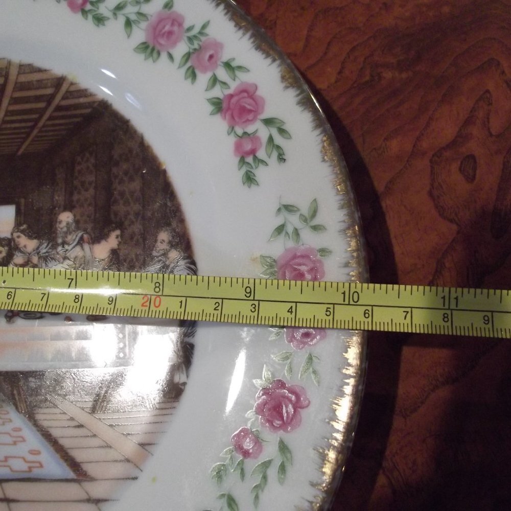 The Last Supper 10" Collector Plate Made in Japan - Picture 4 of 4